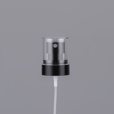Round Plastic Lotion Pump With Rotation Silk Screen Hot Stamp Sticker Print