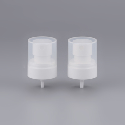 Round Plastic Lotion Dispenser Pump With Anodized Aluminum 500ml Capacity