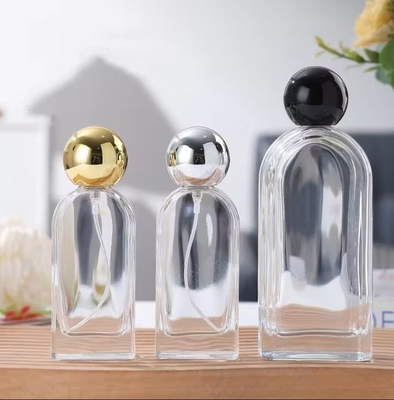 30ml 100ml 15mm Crimp Mouth Empty Glass Perfume Bottle Wholesale Glass Costomized