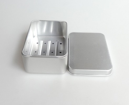 100 * 70 * 39 Square Hotel Handwashing Aluminum Box Soap Dispensing Metal Box