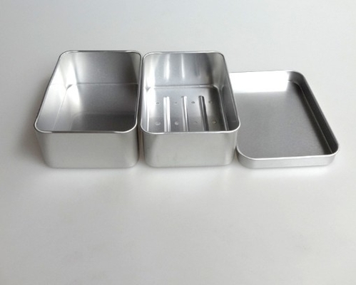 100 * 70 * 39 Square Hotel Handwashing Aluminum Box Soap Dispensing Metal Box
