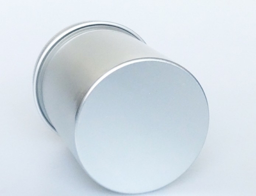 250ml 65*85 Silver Threaded Aluminum Can Flower Tea Tea Canister Snack Candy Beans Sealed Metal Storage Jar