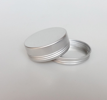 25ml 48*18 Threaded Aluminum Box Candle Balm Aromatherapy Lip Balm Cosmetic Cream Trial Sample Box