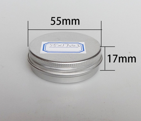 30ml 57*17 Round Threaded Aluminum Box Ointment Cream Box Cosmetic Ointment Lip Balm Sealed Sub Box