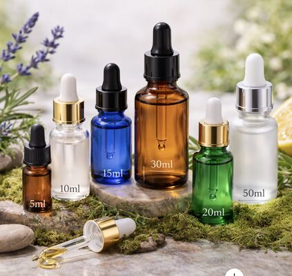 Plastic Shoulder With Rubber Lid Cosmetic Bottle Blank Or Printed Calibration Suitable For Skincare Packaging And Personal Care Products