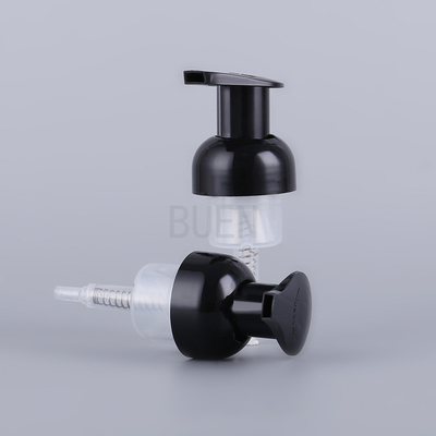 Matte Plastic Foam Pump Non Refillable facial foam pump PETG