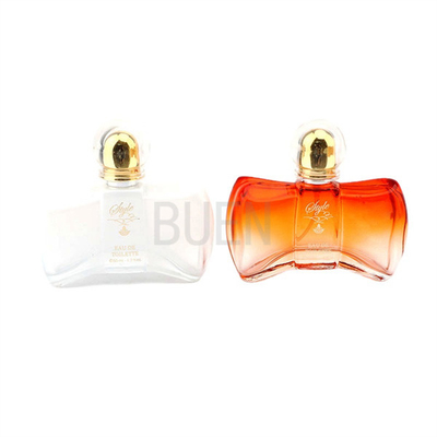 Glass Perfume Spray Bottle With Double Layer Sand Cover Bayonet 50ml