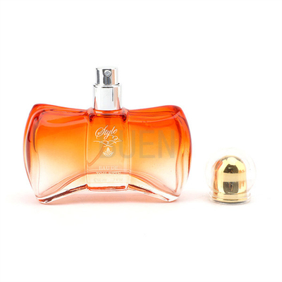 Glass Perfume Spray Bottle With Double Layer Sand Cover Bayonet 50ml