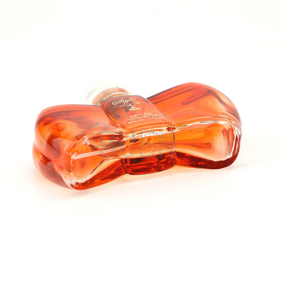 Glass Perfume Spray Bottle With Double Layer Sand Cover Bayonet 50ml
