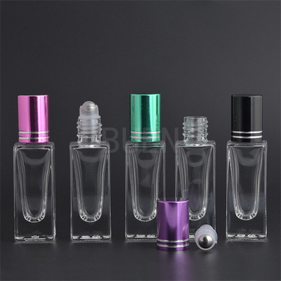 Small Frosted Bulk Essential Oil Roller Bottles Anti Corrosion