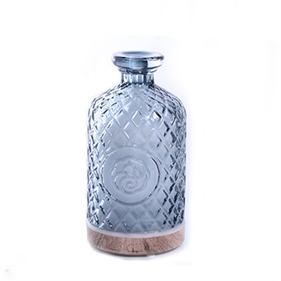 LED Light Electric Glass Oil Diffuser Home Fragrance Climp Neck USB