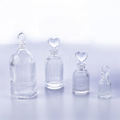 Reed Glass Aroma Bottle Plug Lid Cylinder Diffuser Oil Containers