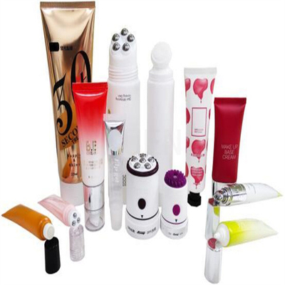 Laminated PE Plastic Cosmetic Tube Soft , Cream Plastic Squeeze Tubes