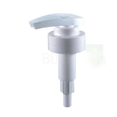 Liquid Ribbed Plastic Lotion Pump Non Spill 24mm Dispenser Pump