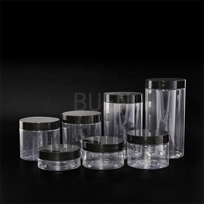 Cream Packaging Plastic Cosmetic Jars With Lid Customized Round 3g