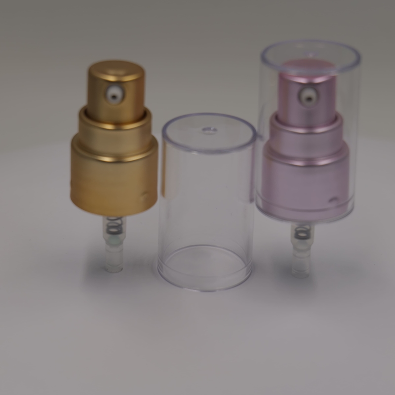 Anodized Aluminum Plastic PP Lotion Pump For Strong Carton Packing