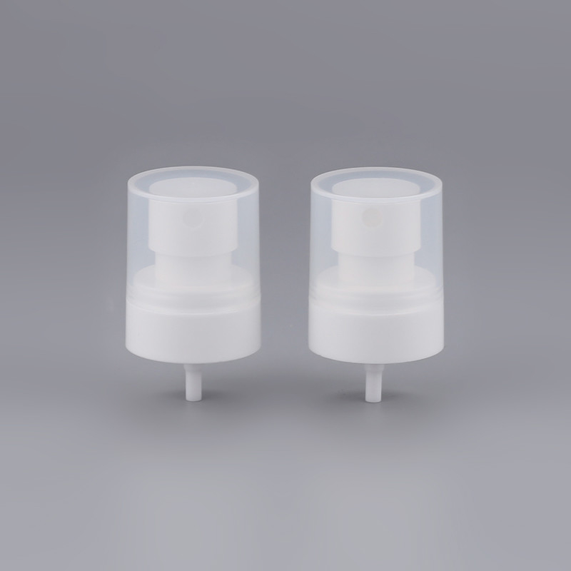 Round Plastic Lotion Dispenser Pump With Anodized Aluminum 500ml Capacity