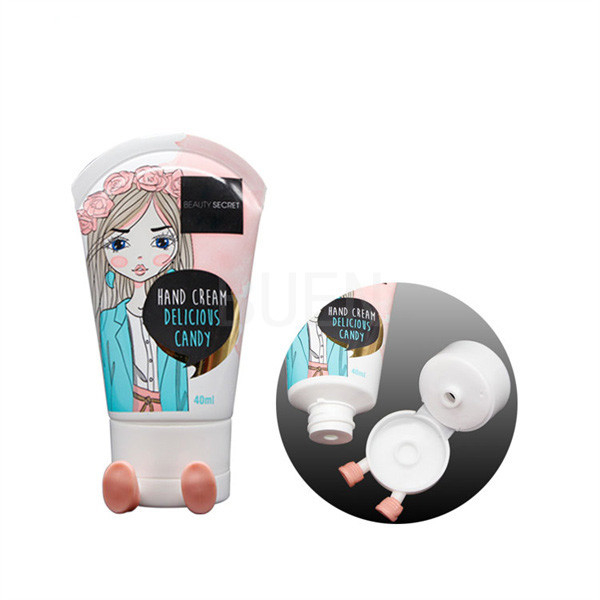 Double Layer Plastic Lotion Tubes 25ml , PE Cosmetic Tube Packaging
