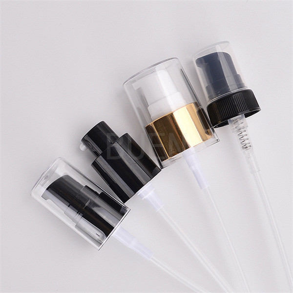 Lotion Dispenser Black Treatment Pump Left Lock Oil Treatment Pump