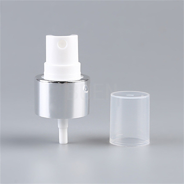 Anodized Cover Plastic Mist Sprayer Silver Shinny Sliver  24 410